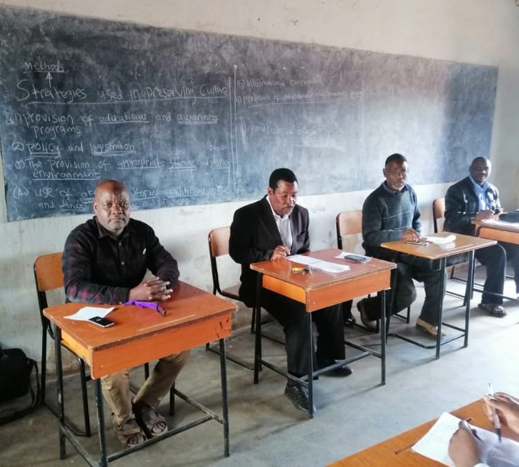 Lilongwe IIB Had a Meeting with Headteachers